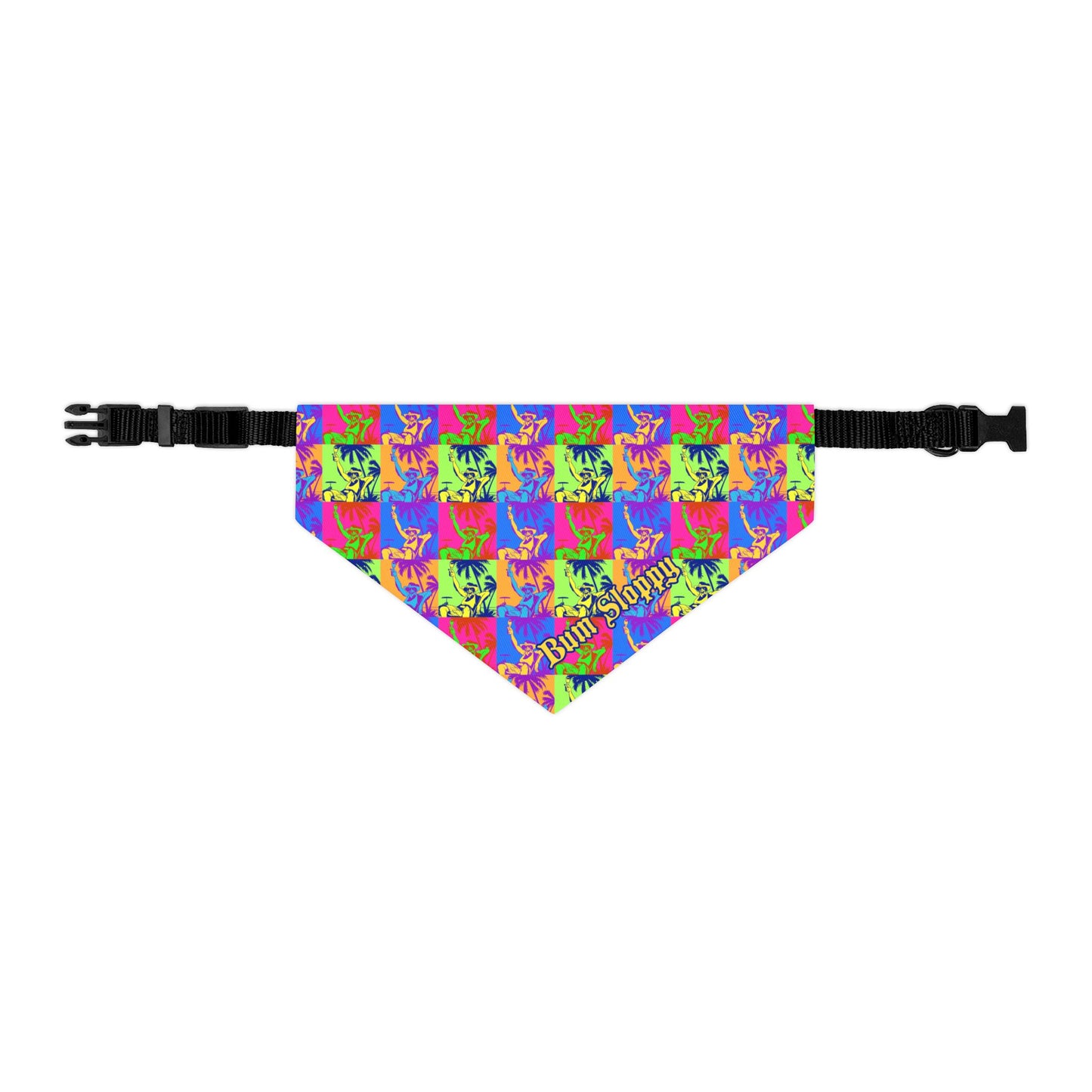 Pop Art Sloppy Life Pet Bandana Pet Bandana Collar