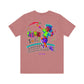 No-Holds Neon Men's Dink This! Pickleball Tee with Pickleball Strike Marks