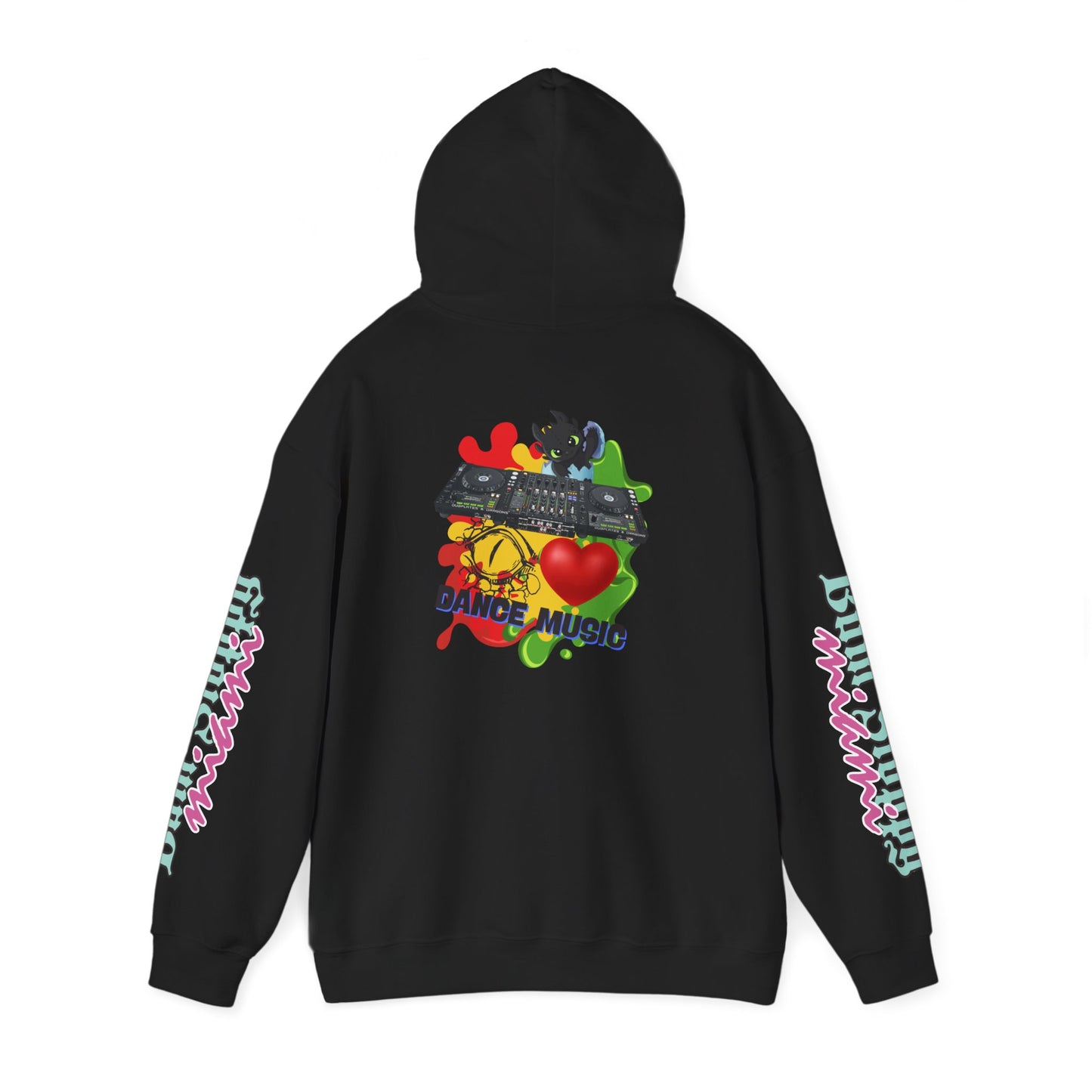 Bum Sloppy Miami Dance Music Heavy Blend Hooded Sweatshirt