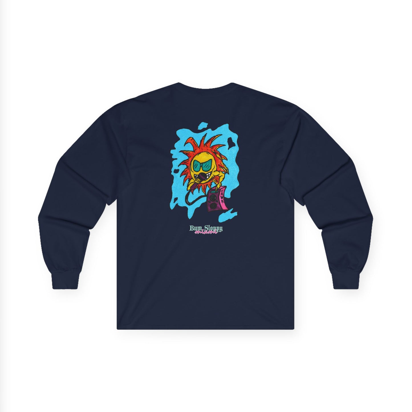 Bum Sloppy Miami MC Sunny Daze Long Sleeves with Seaside Snack Stains