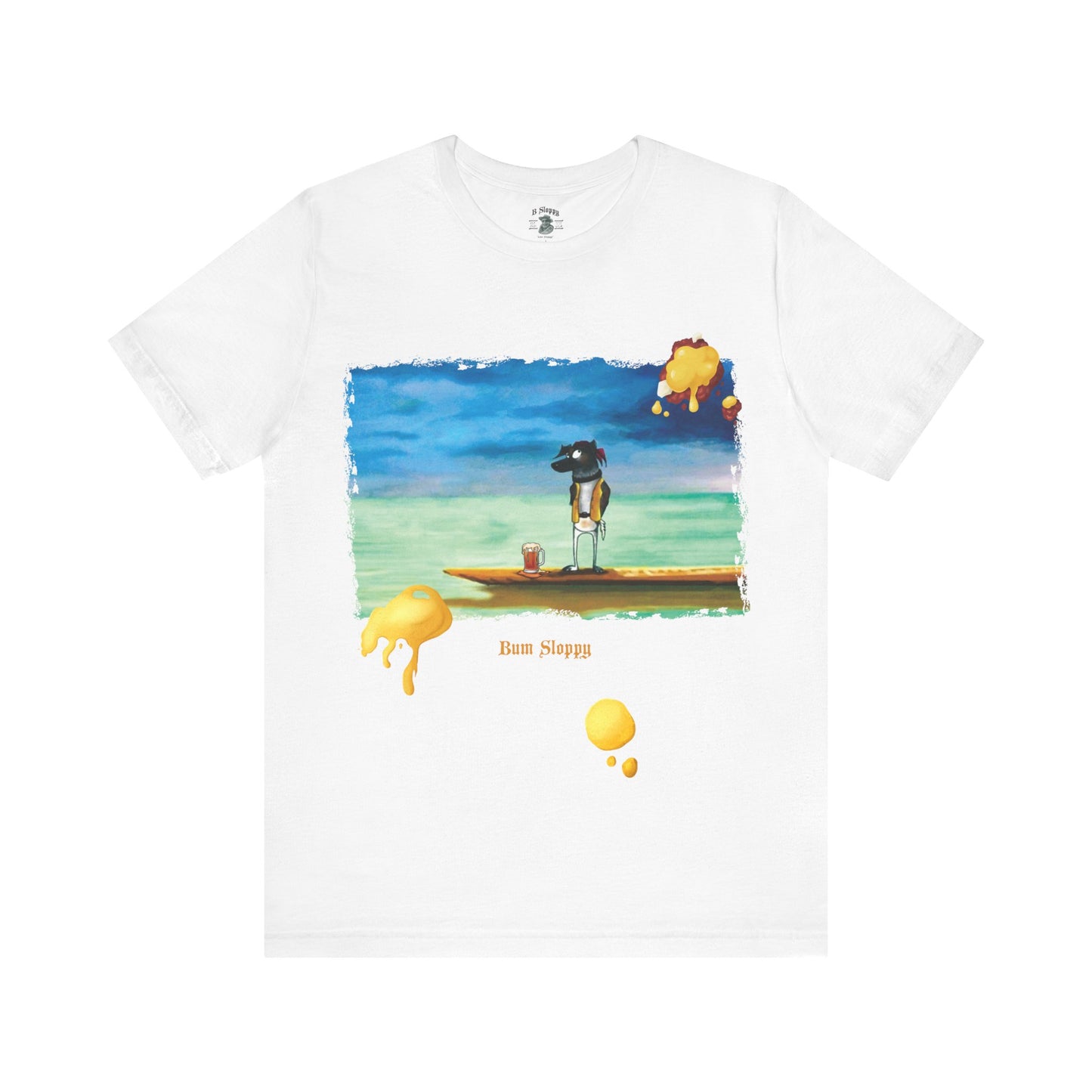 Paddle Dawg with Mustard & Chili Cheese Stains