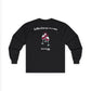 Forgetting My Words Long Sleeve with Wine and Blue Cheese Dressing Stains