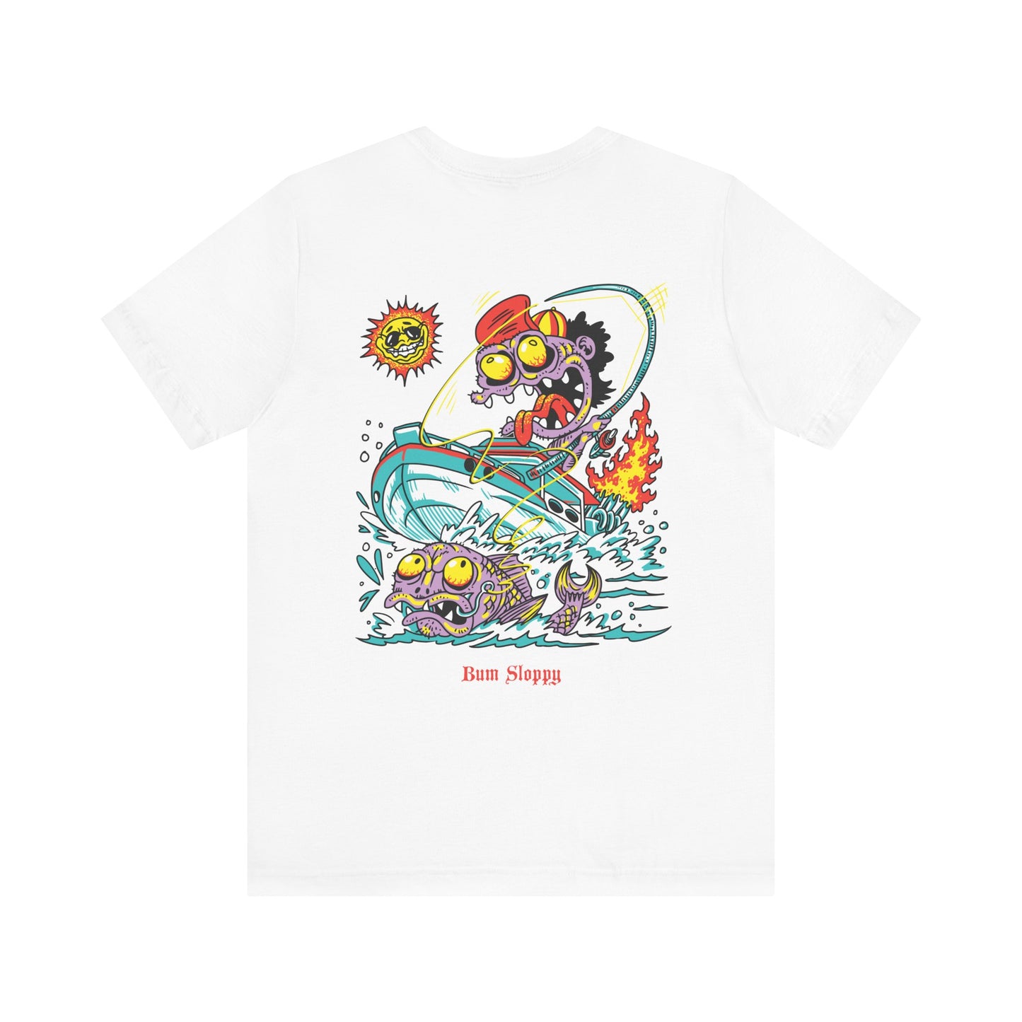 Gnarly Fishing with Fish Gutting Blood Stains