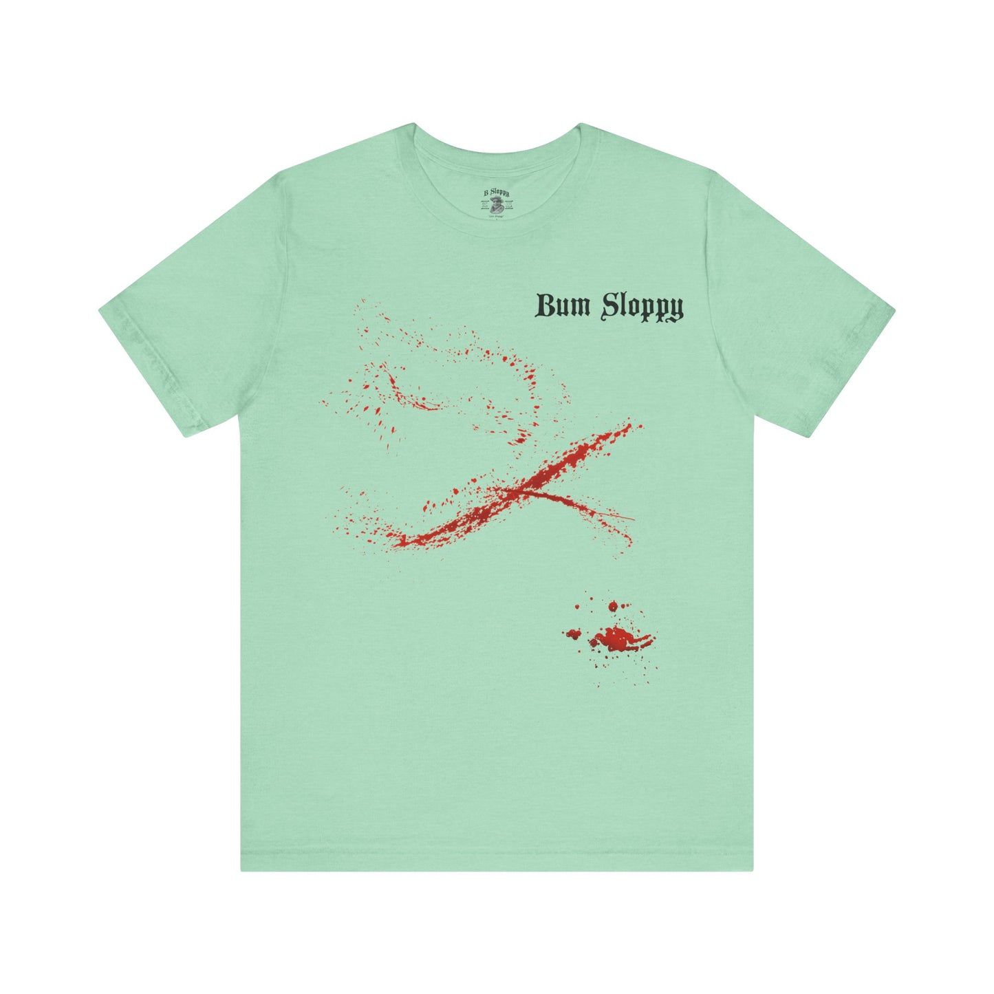 Patient Fisherman with Fish Gutting Blood Stains