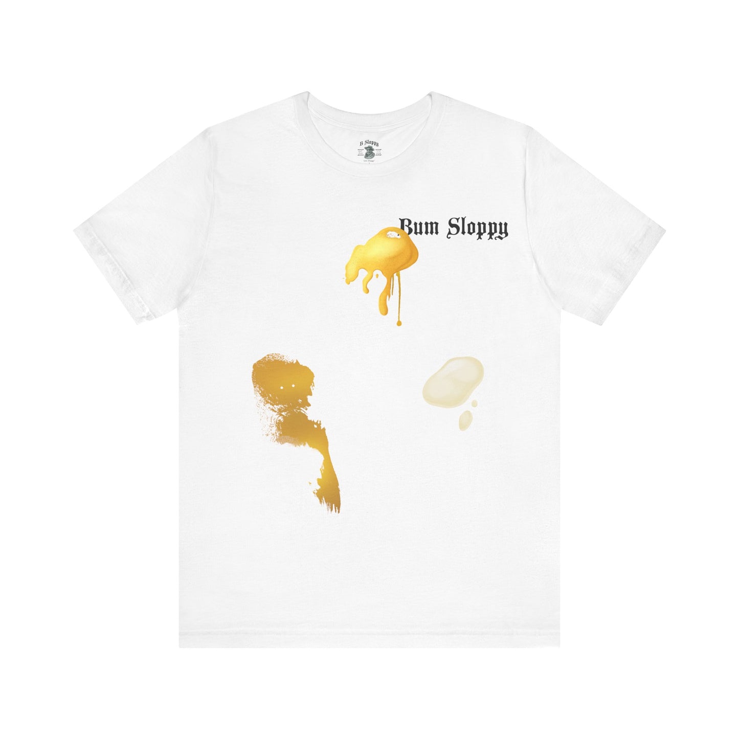 Doodle Surf Girl with Mayo and Mustard Stains