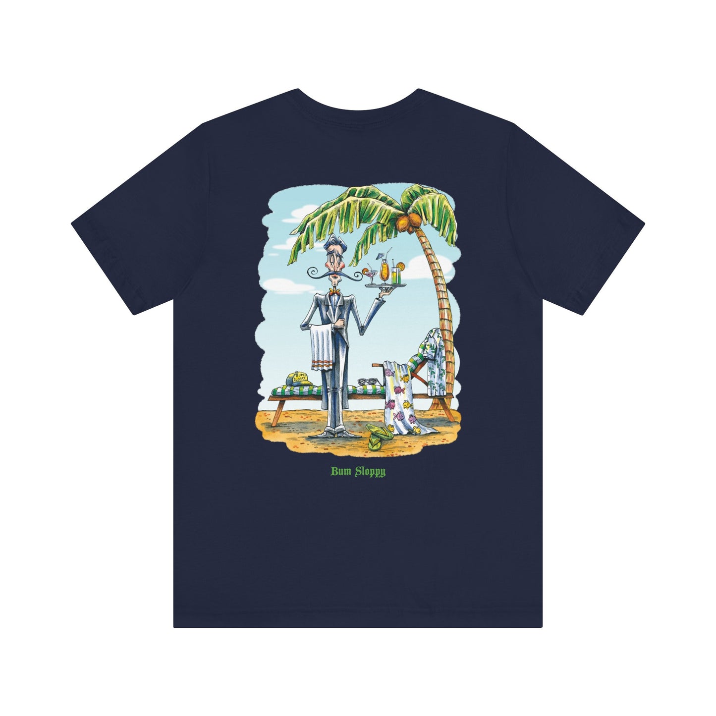 Beach Butler with Taco & Nachos Stains