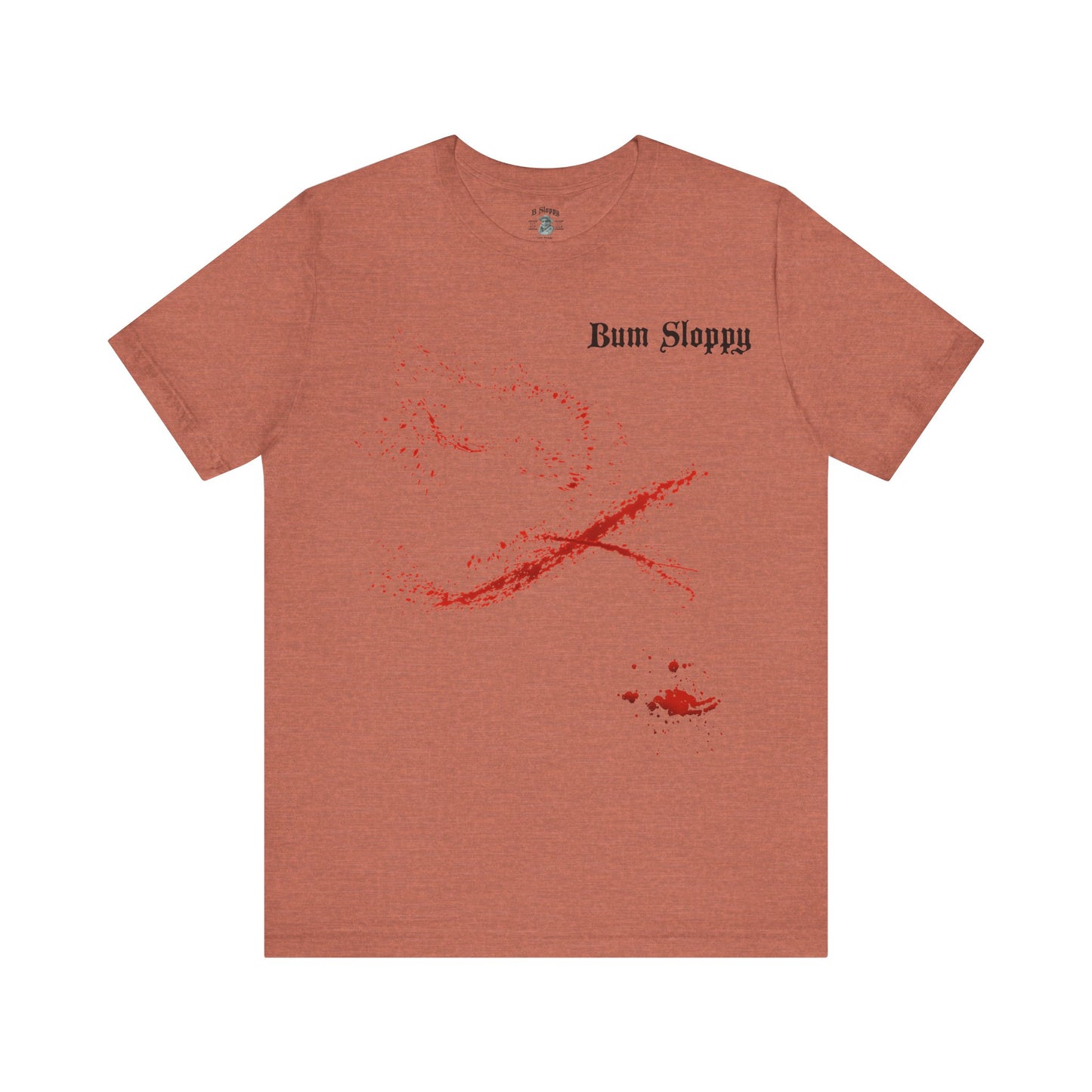 Patient Fisherman with Fish Gutting Blood Stains