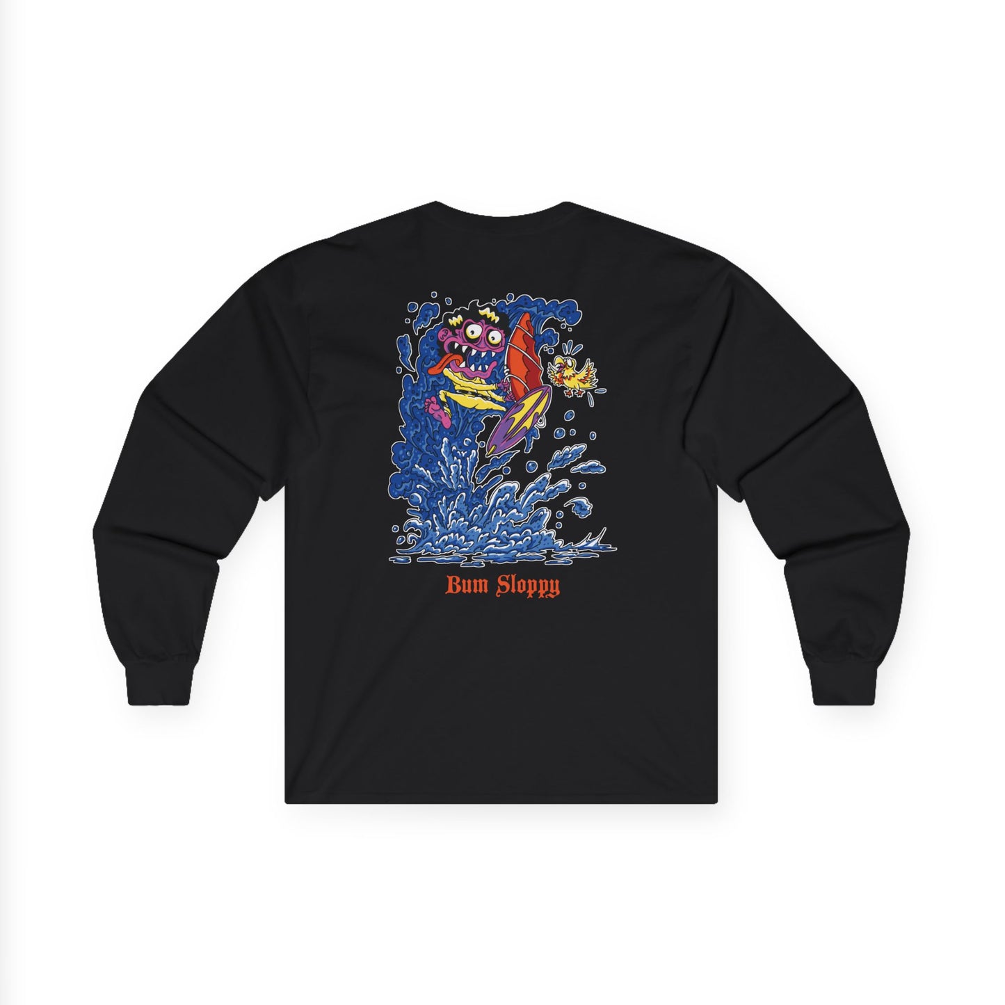 Gnarly Windsurfer Long Sleeve with BBQ & Ketchup Stains