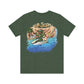 Jetski Gator with Taco, Hot Sauce and Nacho Cheese Stains