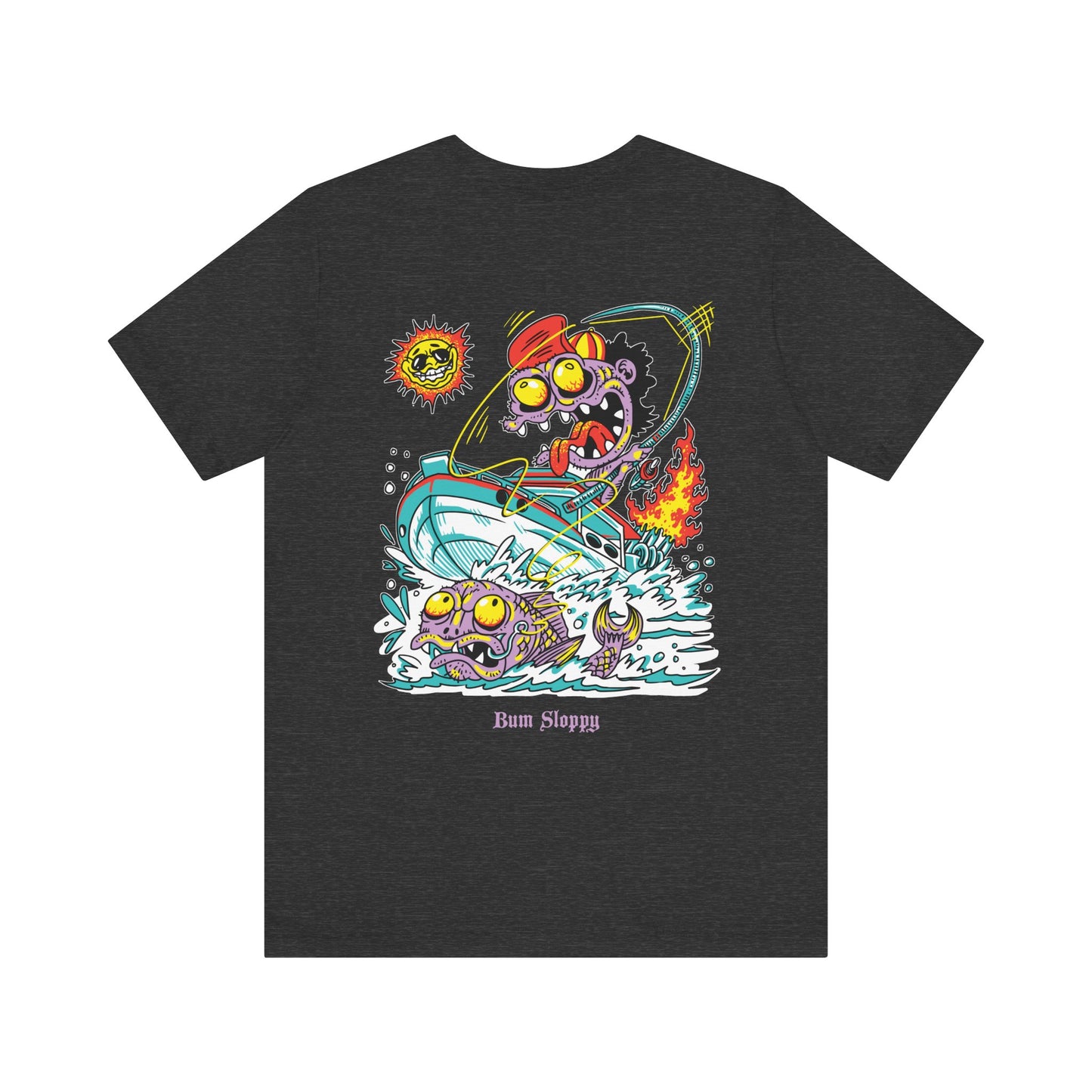 Gnarly Fishing with Fish Gutting Blood Stains