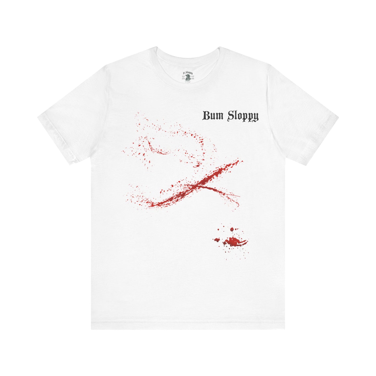 Patient Fisherman with Fish Gutting Blood Stains
