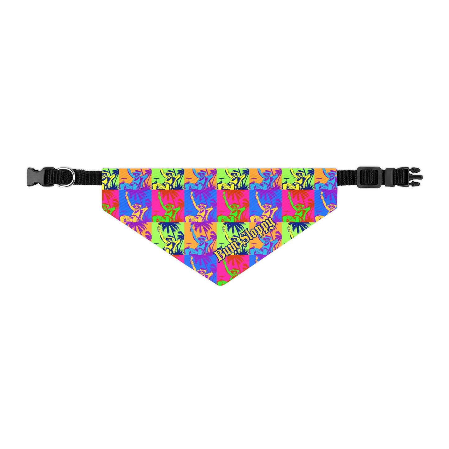Pop Art Sloppy Life Pet Bandana Pet Bandana Collar