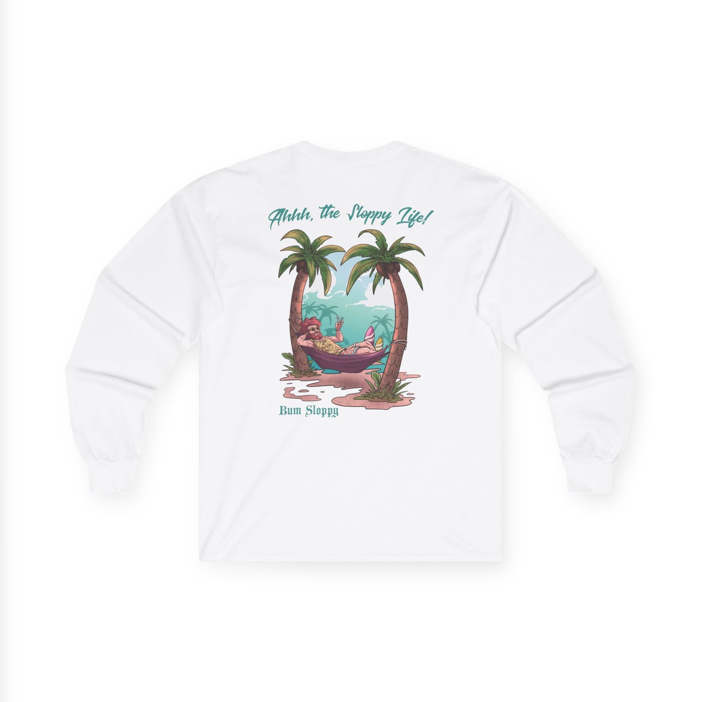 Sloppy Siesta Long Sleeve with Mac & Cheese and Gravy Stains