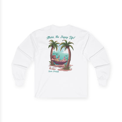 Sloppy Siesta Long Sleeve with Mac & Cheese and Gravy Stains