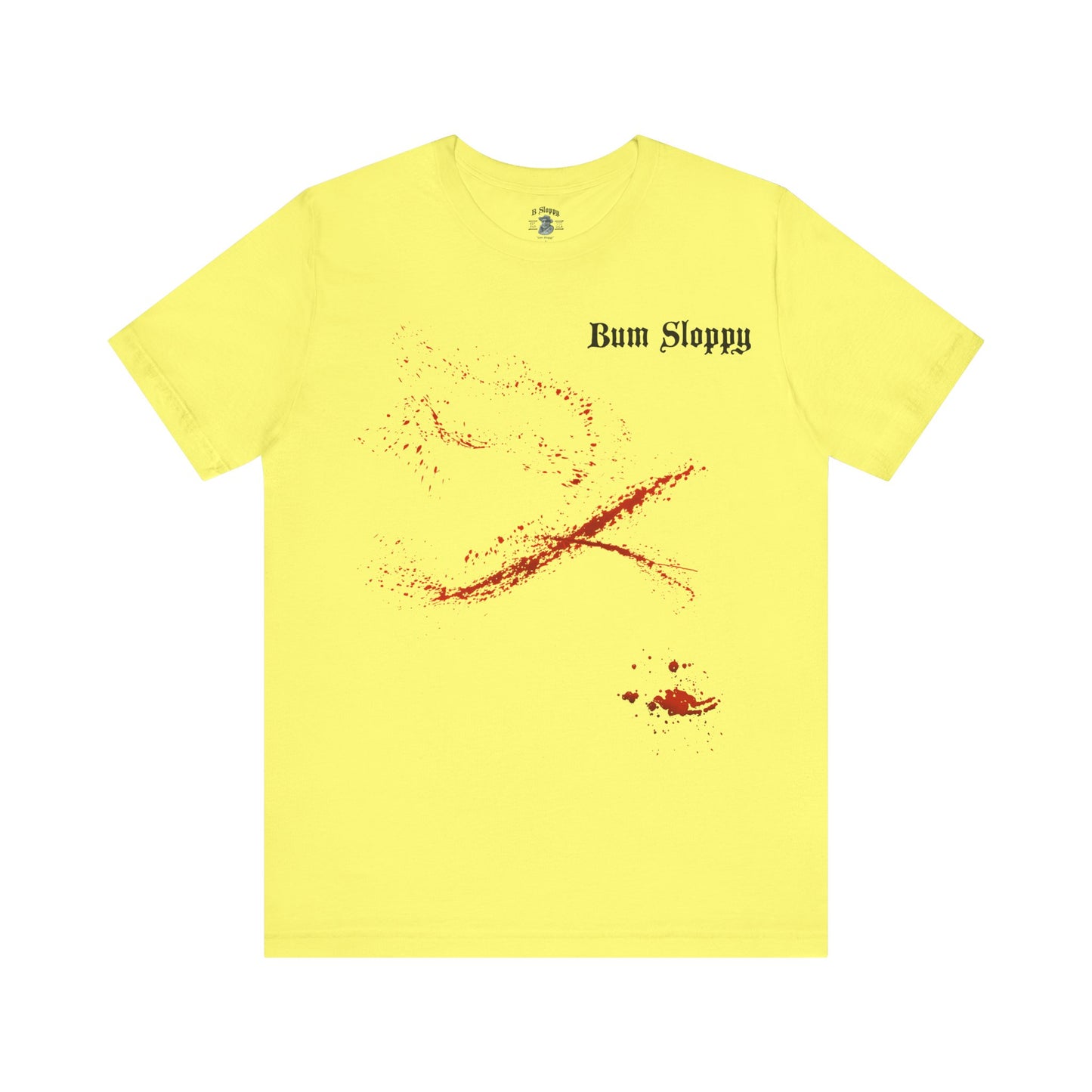 Patient Fisherman with Fish Gutting Blood Stains