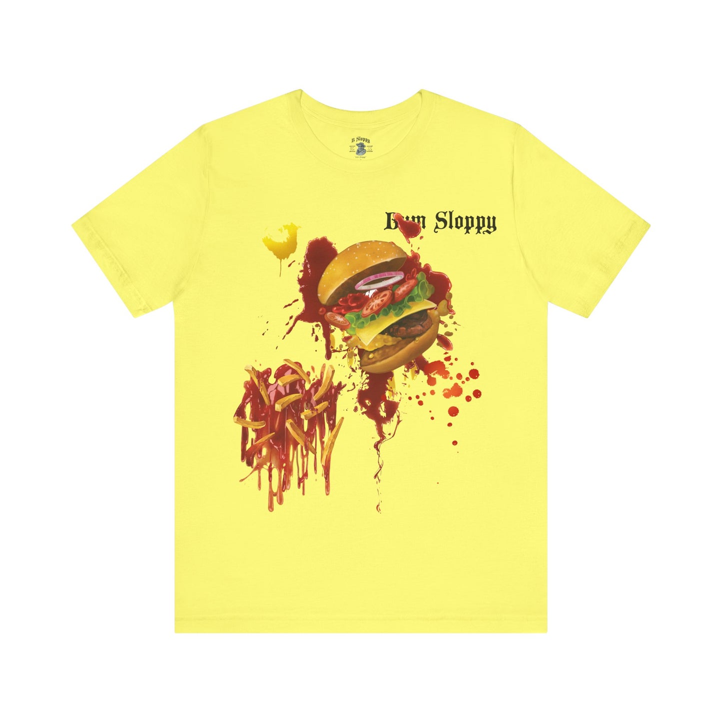 Super Sloppy Burger & Fries Tee