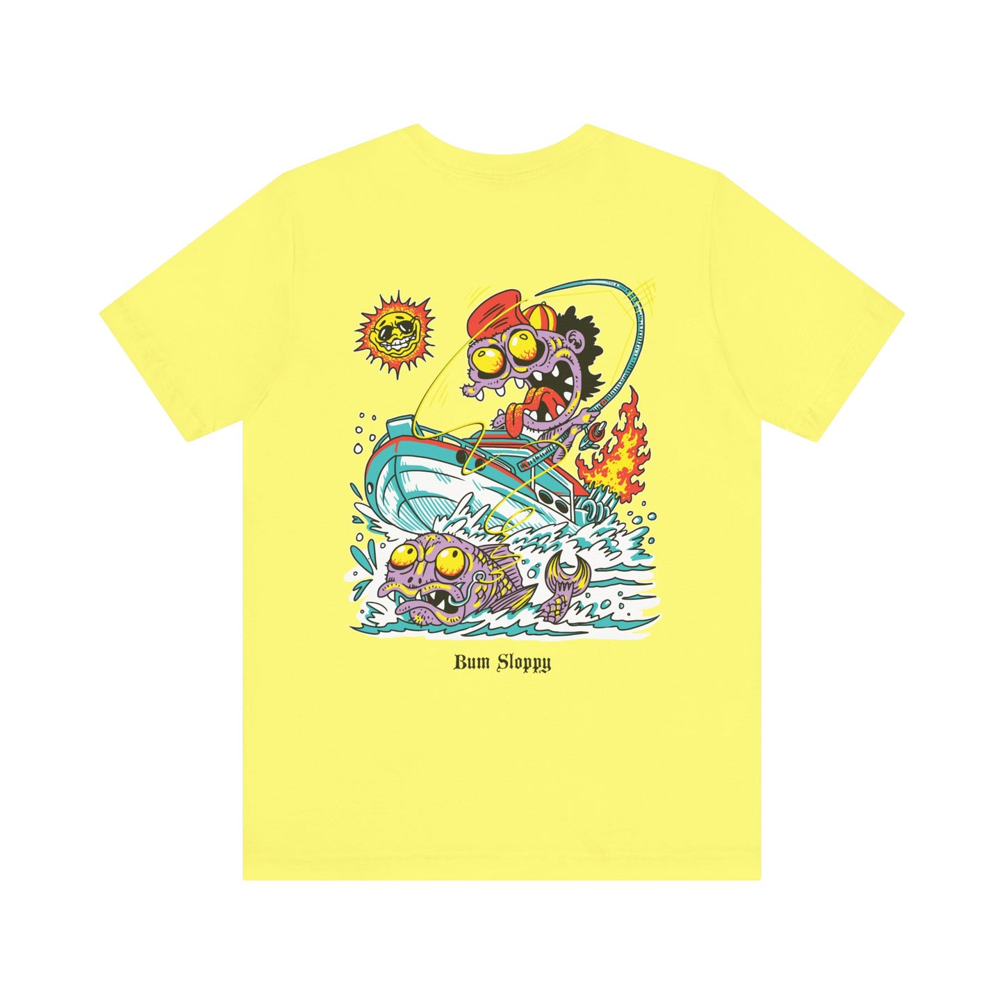 Gnarly Fishing with Fish Gutting Blood Stains