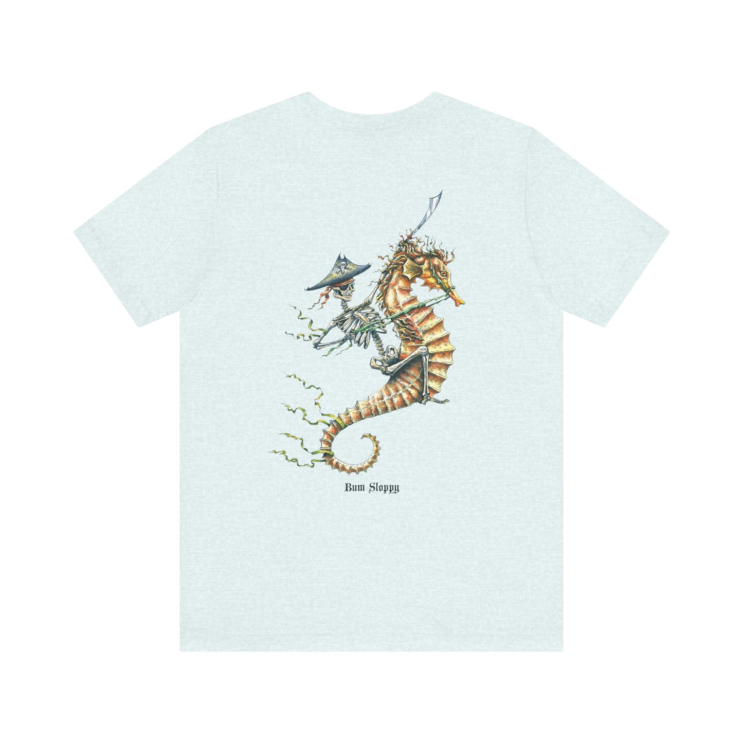 Pirate Seahorse with Hot Sauce and Mac and Cheese Stains