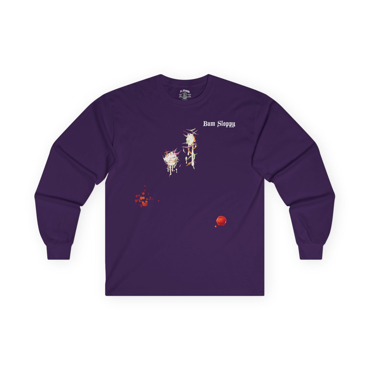 I've Been Framed Long Sleeve with Coleslaw, Mayo, and Ketchup Stains