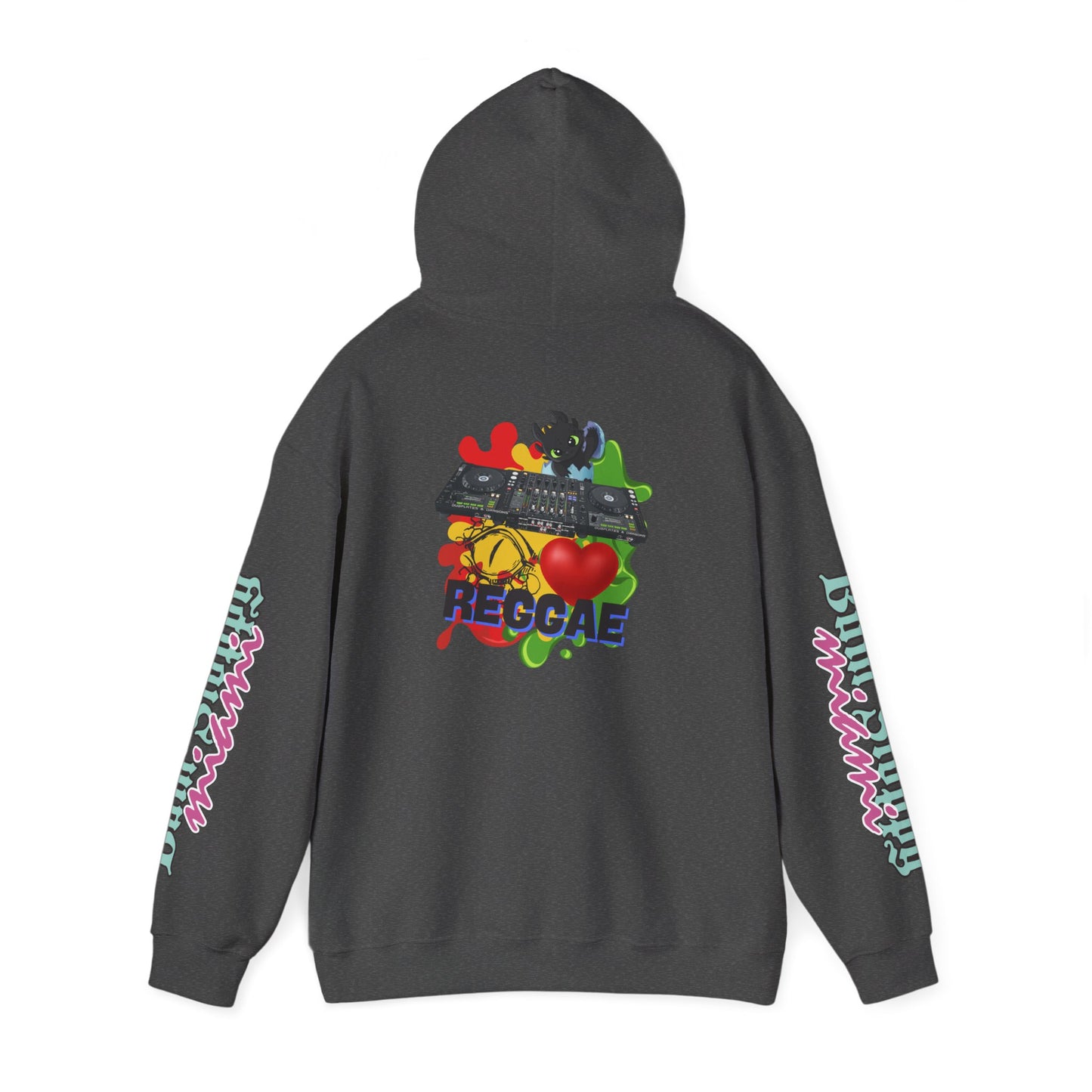 Bum Sloppy Miami Reggae Heavy Blend Hooded Sweatshirt