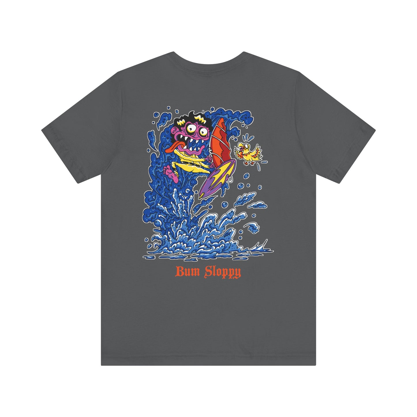 Gnarly Windsurfer with BBQ & Ketchup Stains