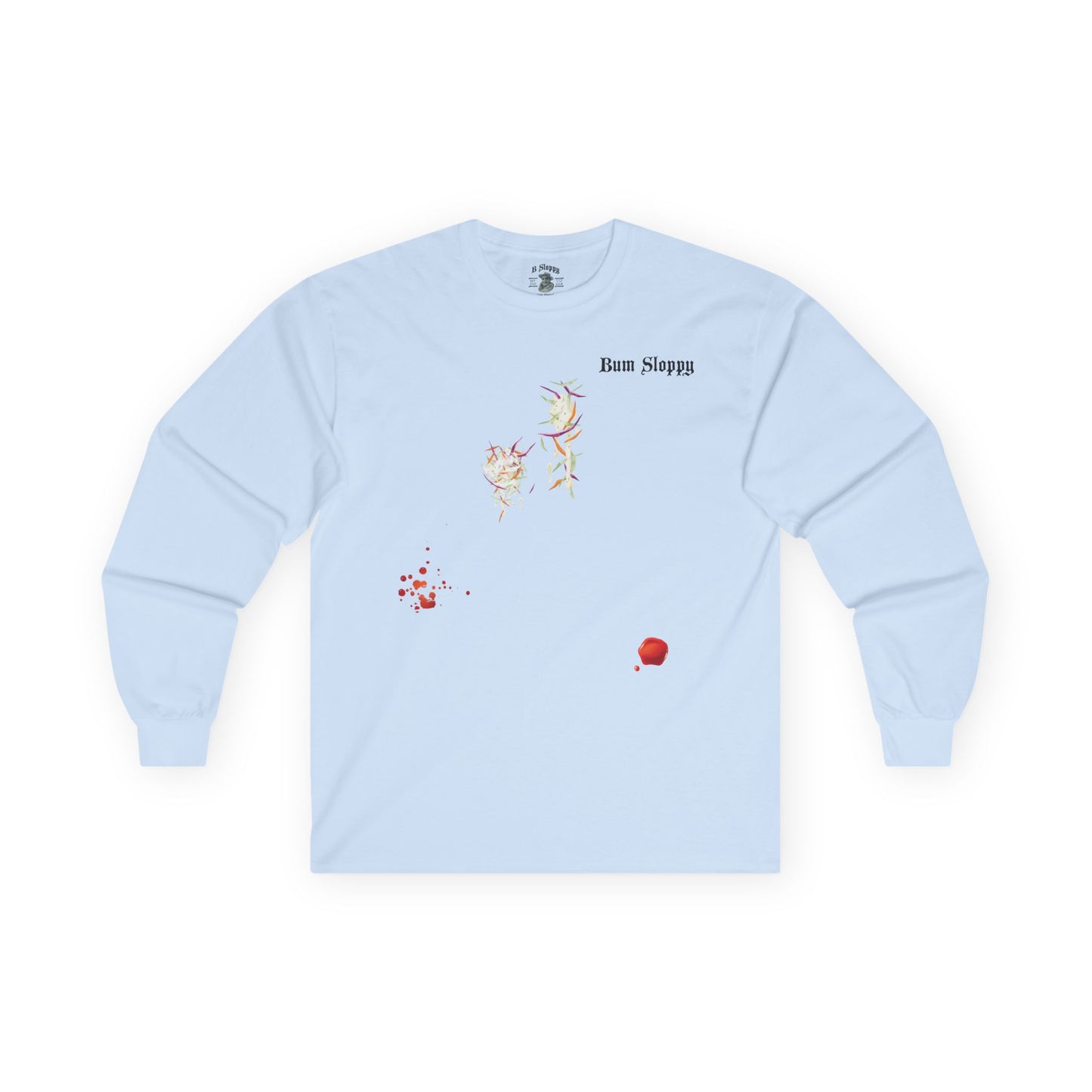 I've Been Framed Long Sleeve with Coleslaw, Mayo, and Ketchup Stains