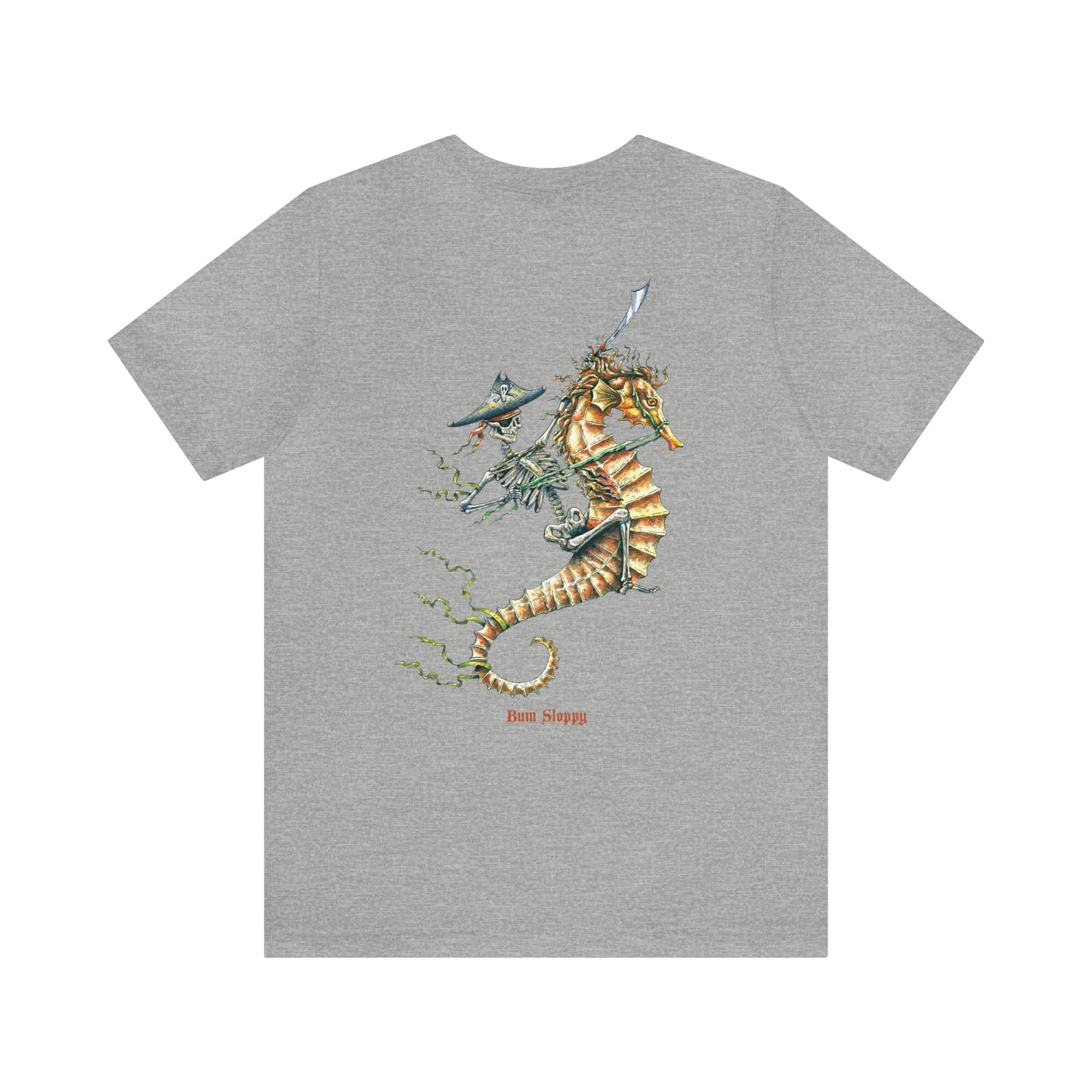 Pirate Seahorse with Hot Sauce and Mac and Cheese Stains