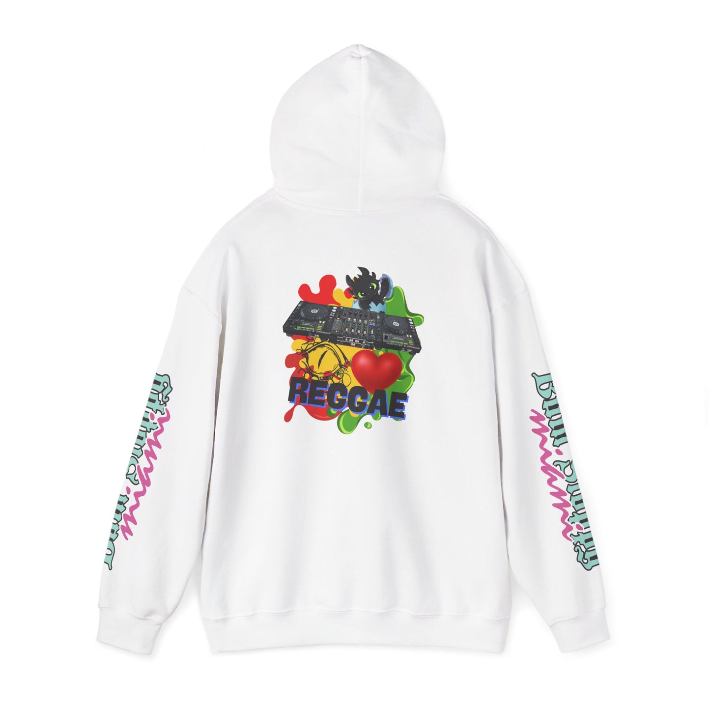 Bum Sloppy Miami Reggae Heavy Blend Hooded Sweatshirt