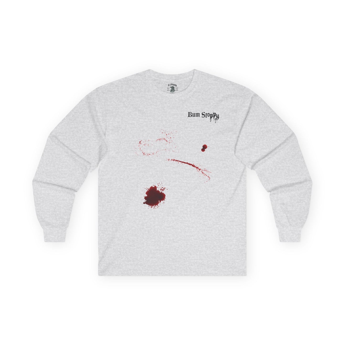 Gnarly Fishing Long Sleeve with Fish Gutting Blood Stains