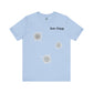 No-Holds Neon Women's Dink This! Pickleball Tee with Pickleball Strike Marks