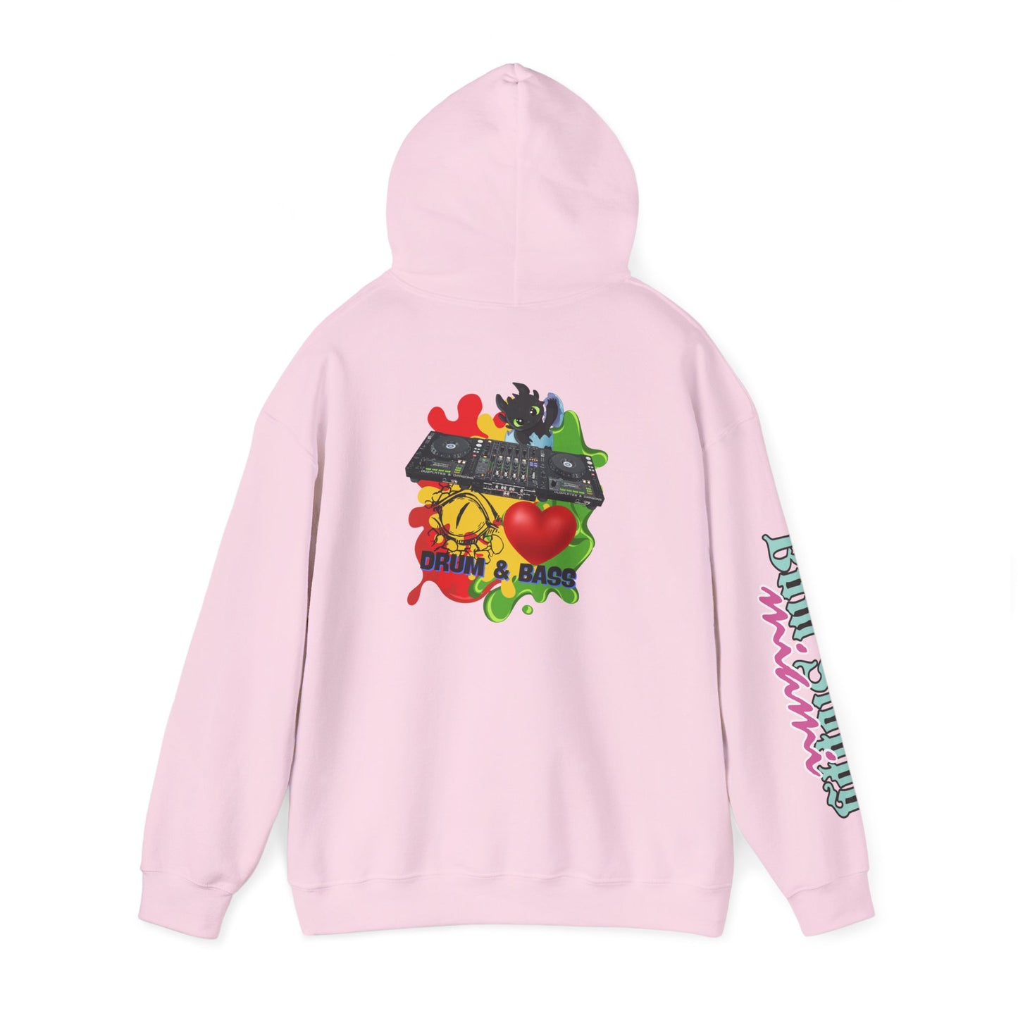 Bum Sloppy Miami Drum & Bass Heavy Blend Hooded Sweatshirt