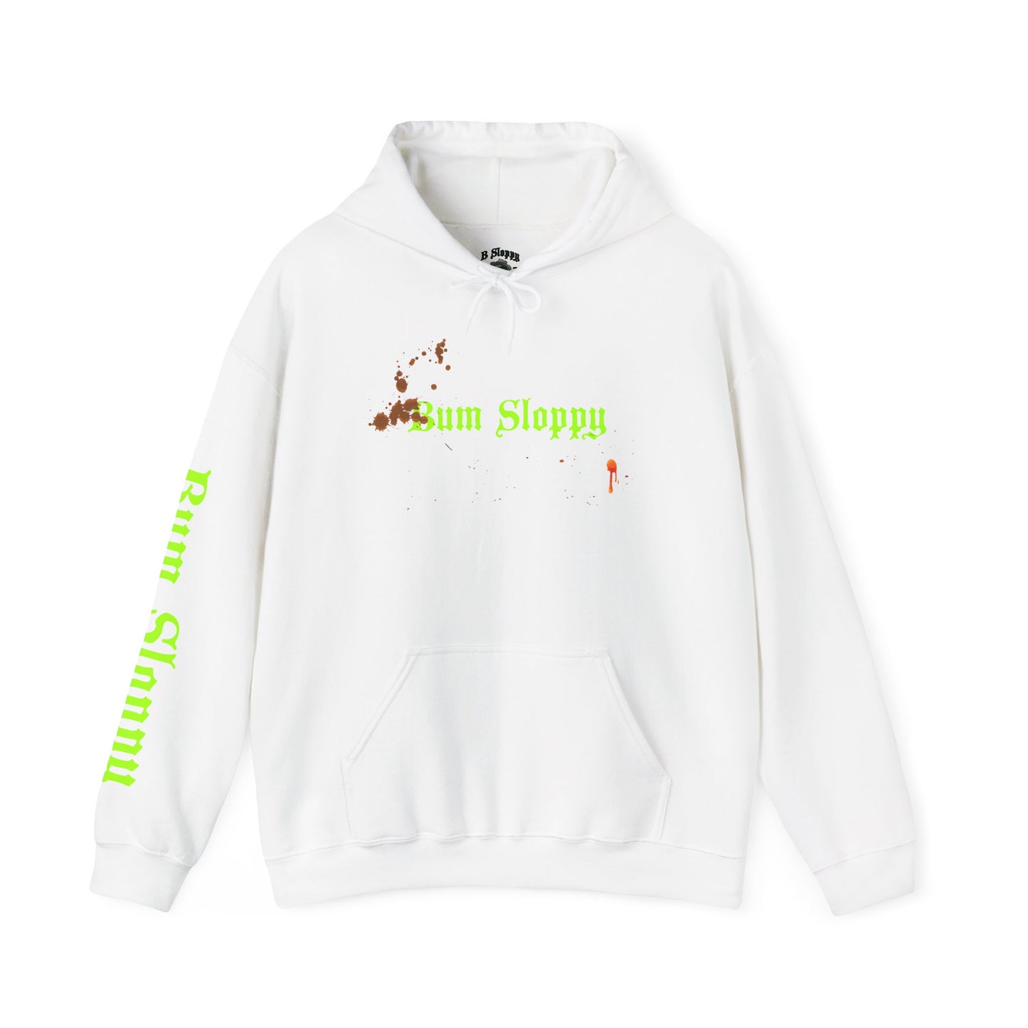 Gnarly Mute Grab with Chalet Snack Stains Heavy Blend Hooded Sweatshirt