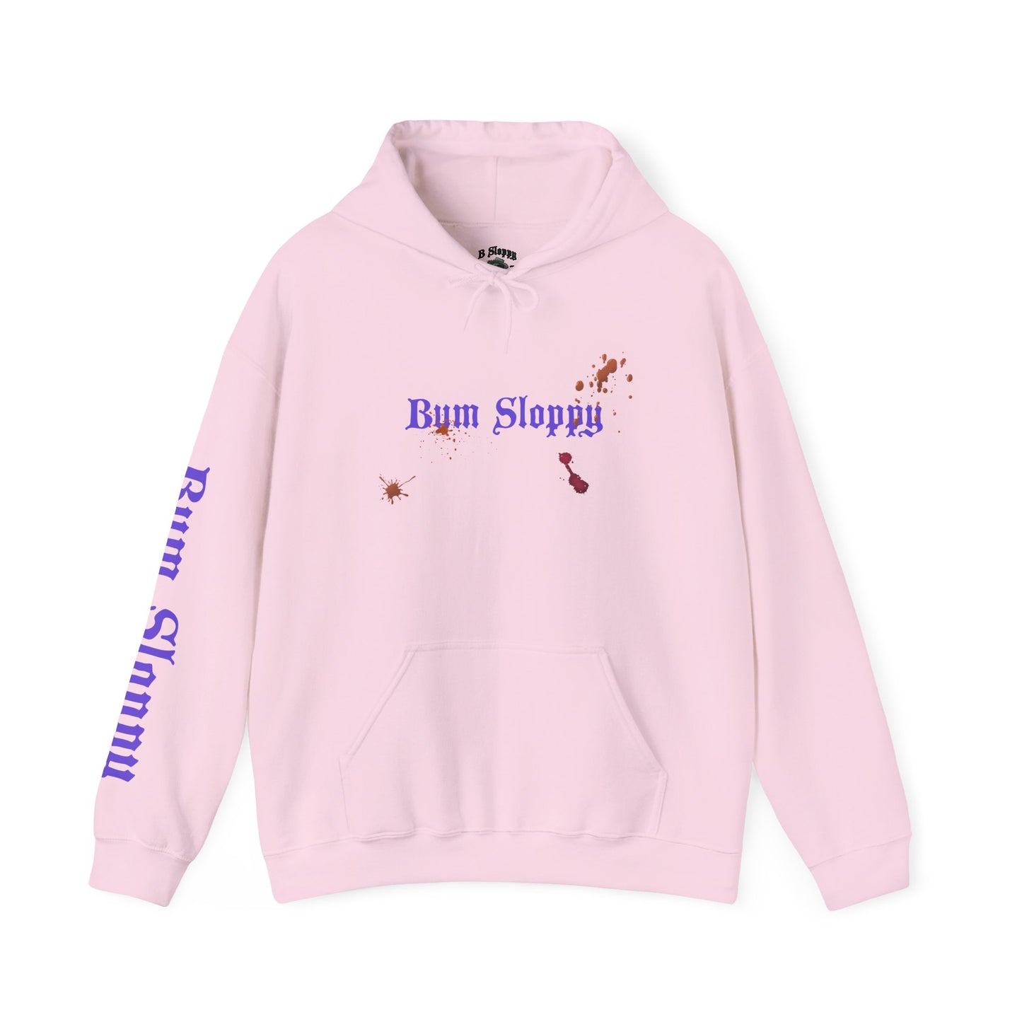 Gnarly Snow Burn Freestyle Grab with Apres-Ski Stains Heavy Blend Hooded Sweatshirt