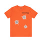 Rowdy Retro Men's Dink This! Pickleball Tee with Pickleball Strike Marks