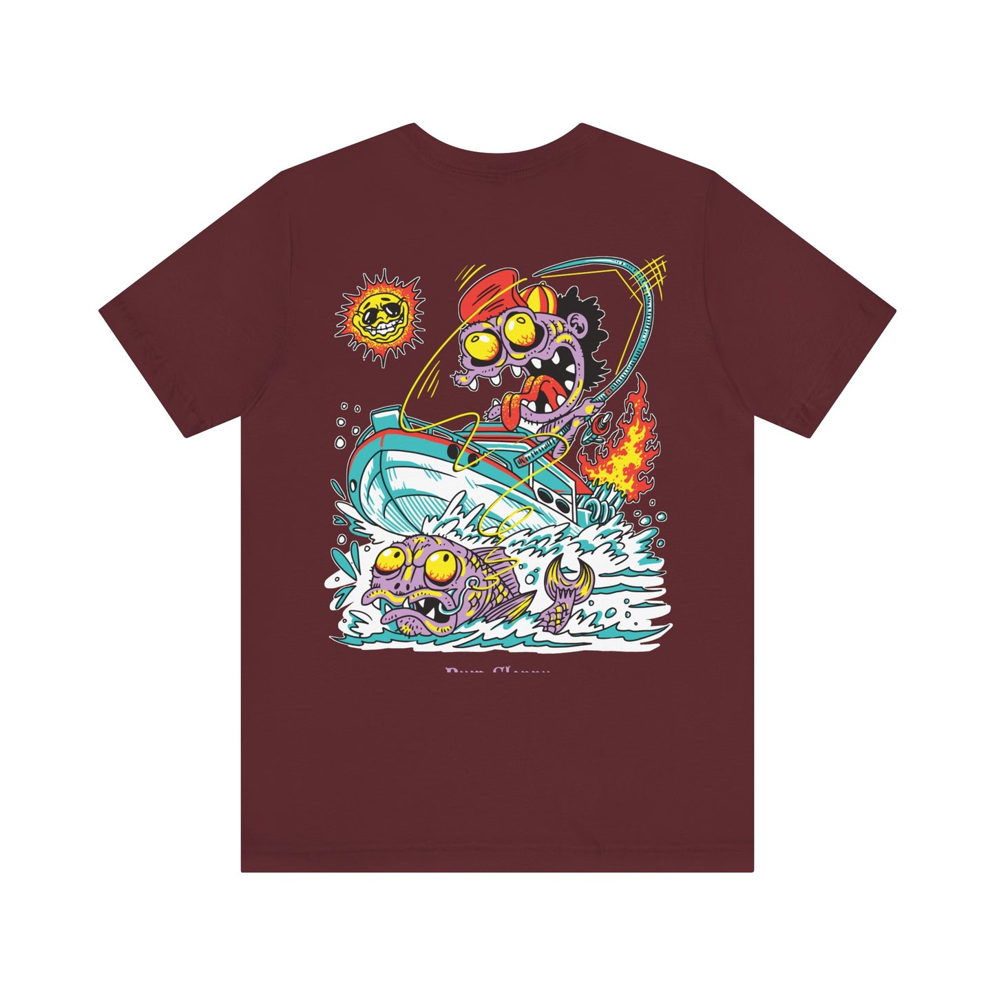 Gnarly Fishing with Fish Gutting Blood Stains