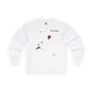 Doodle Seahorse Long Sleeve with Mayo and Sauce Splatter