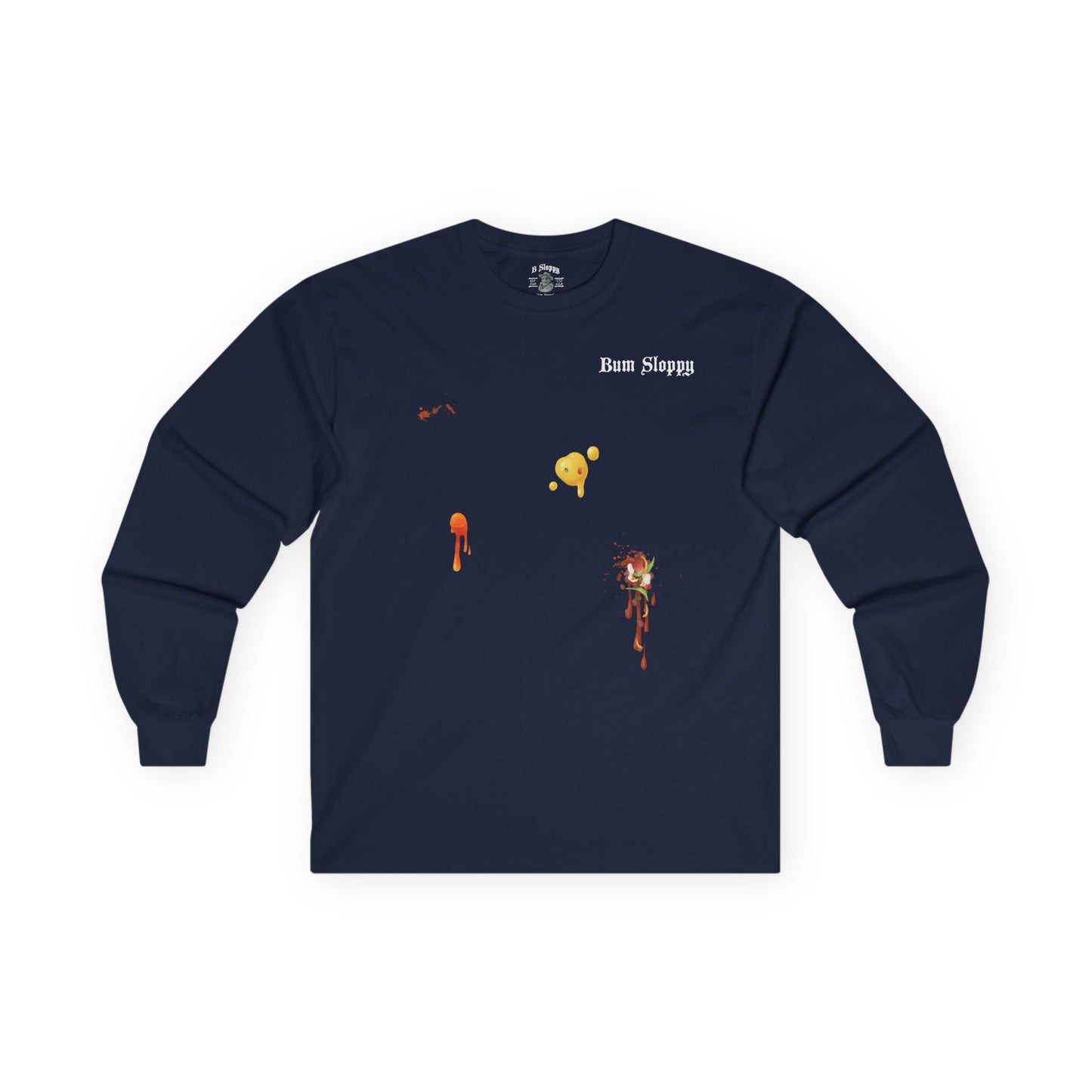 Jetski Gator Long Sleeve with Taco, Hot Sauce, and Nacho Cheese Stains