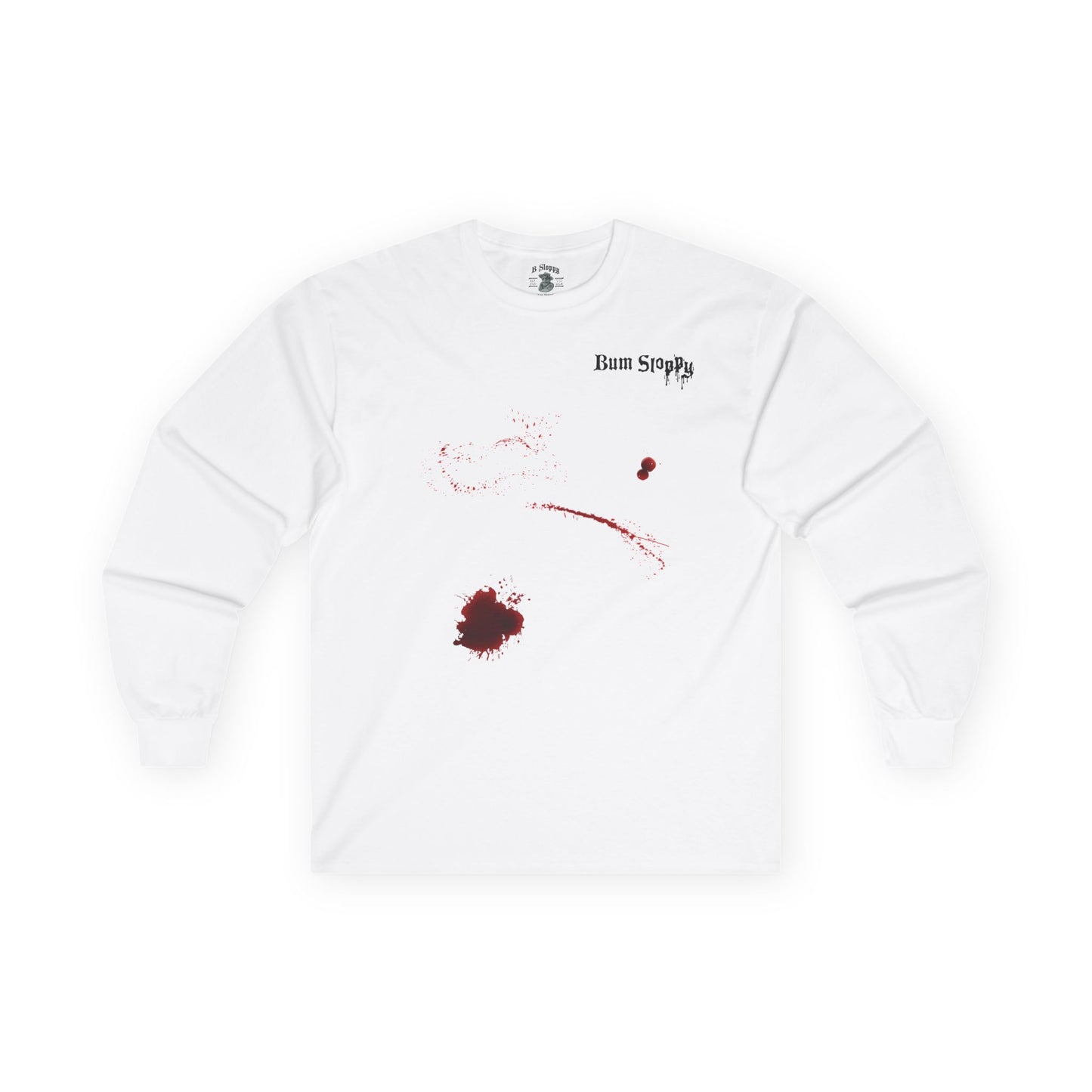 Gnarly Fishing Long Sleeve with Fish Gutting Blood Stains