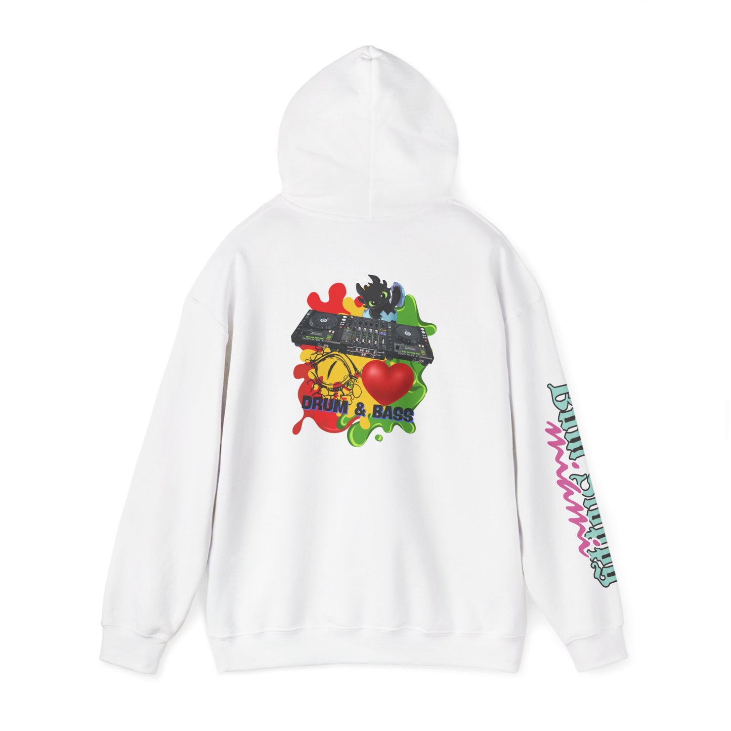 Bum Sloppy Miami Drum & Bass Heavy Blend Hooded Sweatshirt