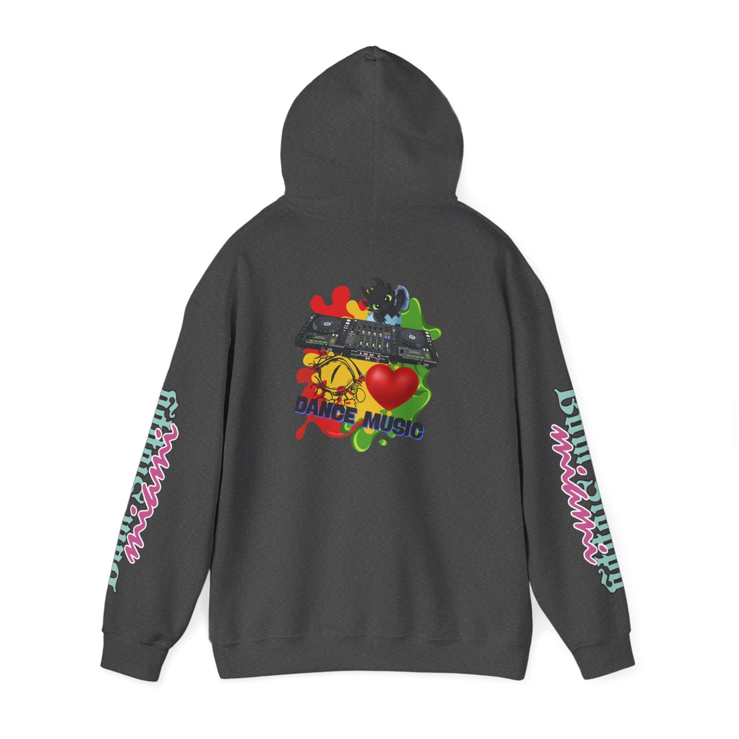 Bum Sloppy Miami Dance Music Heavy Blend Hooded Sweatshirt