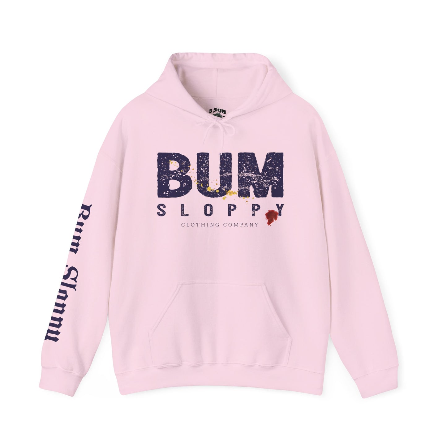 Bum Sloppy Stamp Heavy Blend Hooded Sweatshirt