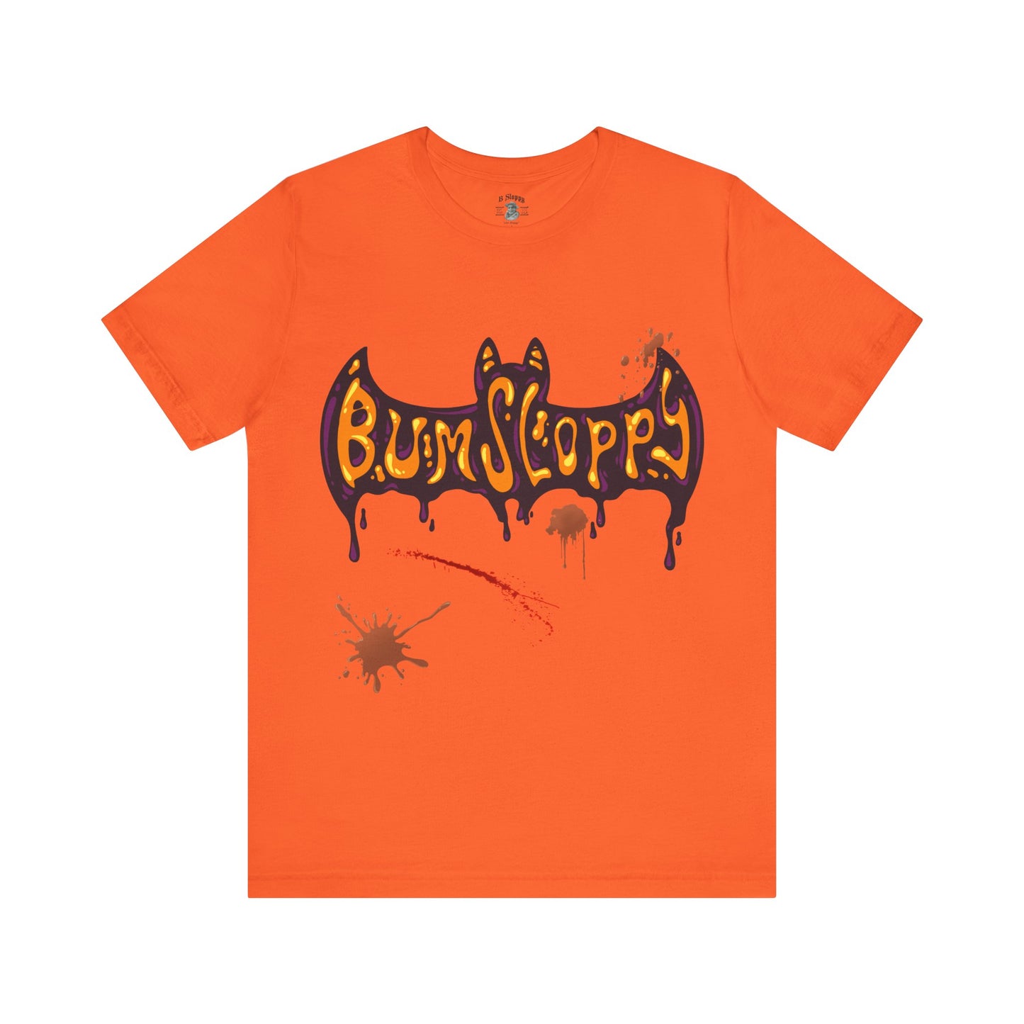Bum Sloppy Goes Batty for Halloween with Tasty Treat and Spooky Slasher Stains