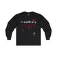 Forgetting My Words Long Sleeve with Wine and Blue Cheese Dressing Stains