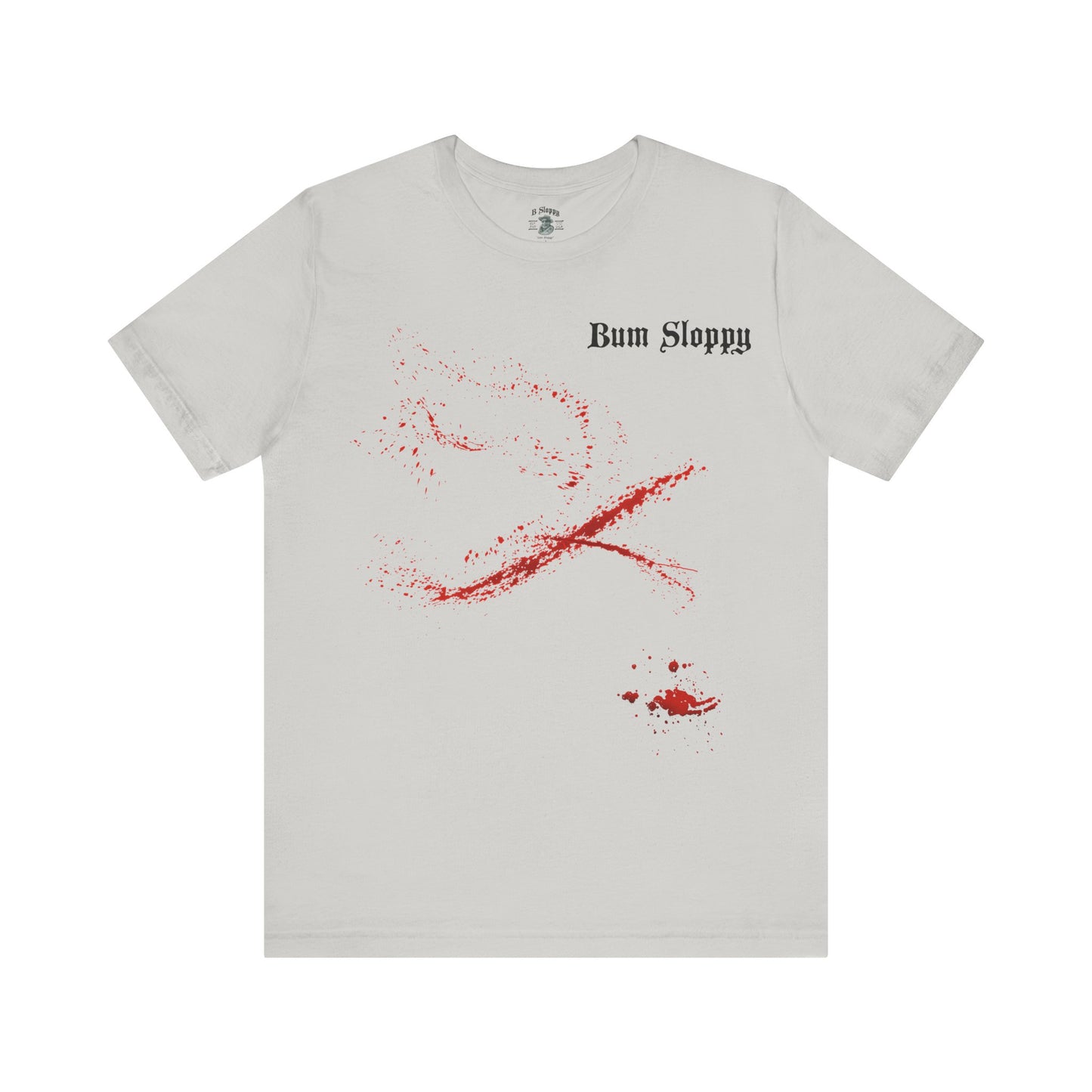 Patient Fisherman with Fish Gutting Blood Stains