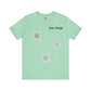 No-Holds Neon Men's Dink This! Pickleball Tee with Pickleball Strike Marks