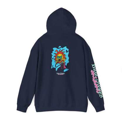 Bum Sloppy Miami MC Sunny Daze Heavy Blend Hooded Sweatshirt with Seaside Snack Stains