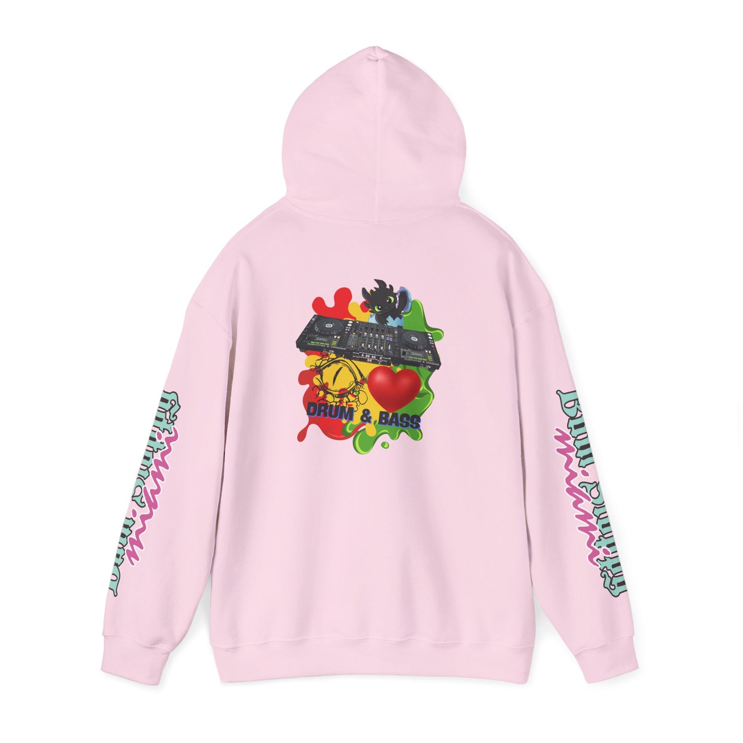 Bum Sloppy Miami Drum & Bass Heavy Blend Hooded Sweatshirt