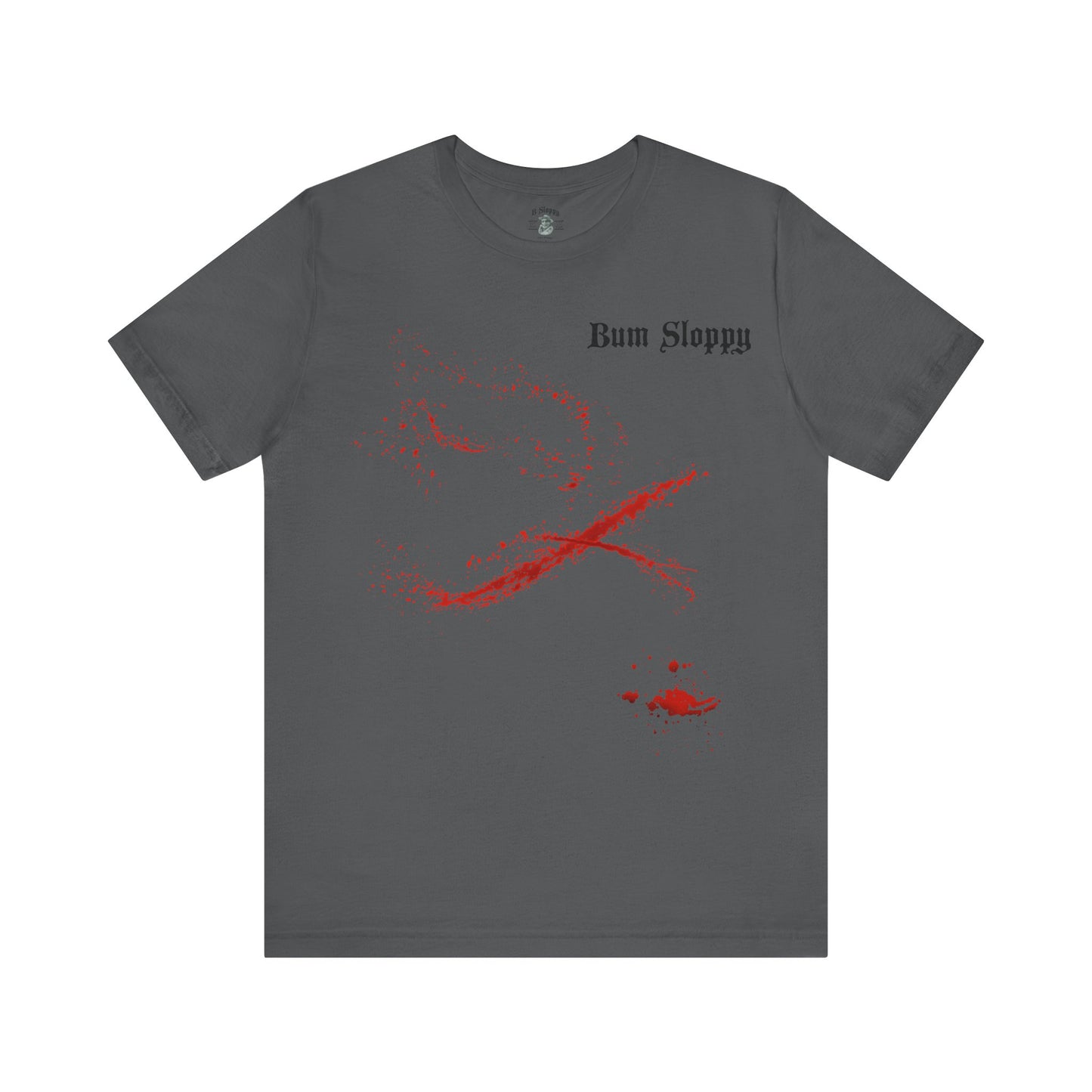 Patient Fisherman with Fish Gutting Blood Stains