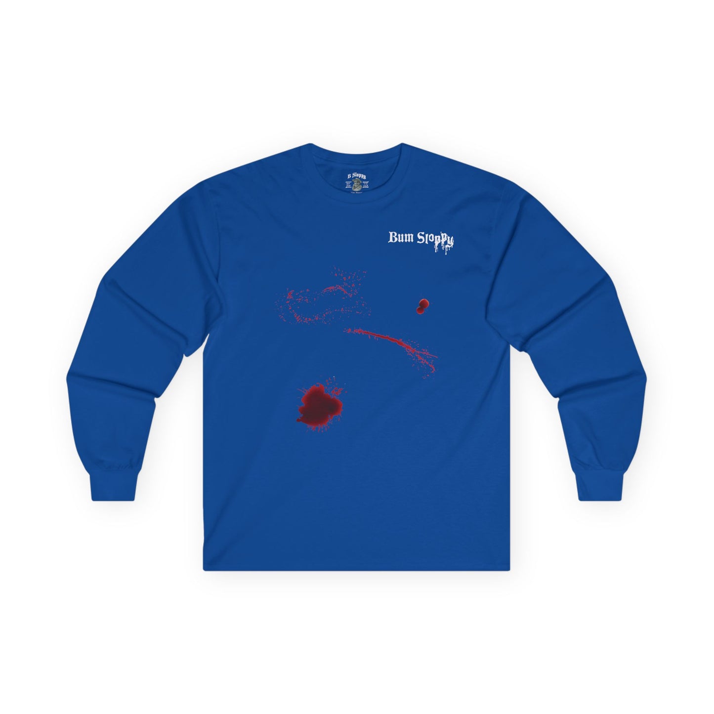 Gnarly Fishing Long Sleeve with Fish Gutting Blood Stains