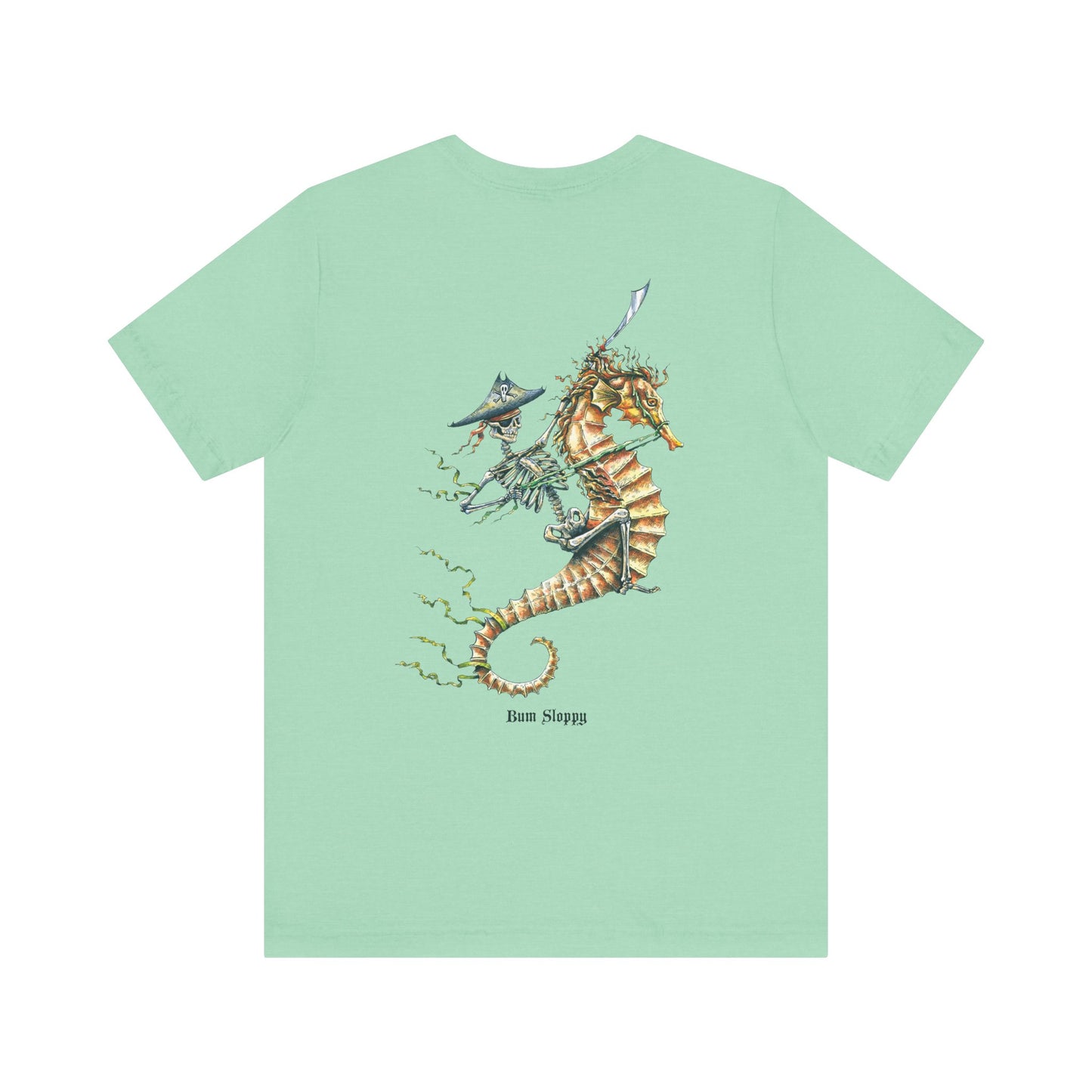 Pirate Seahorse with Hot Sauce and Mac and Cheese Stains